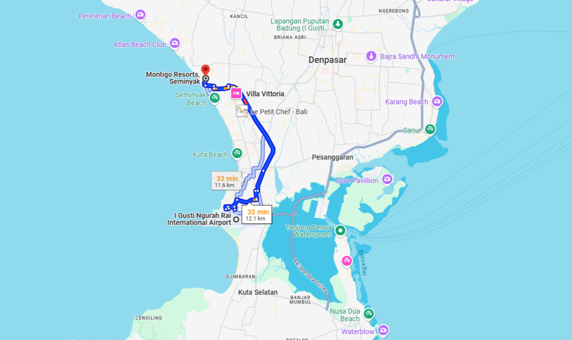 A Guide to Airport Transfers Arriving at Seminyak Montigo Resorts with Ease